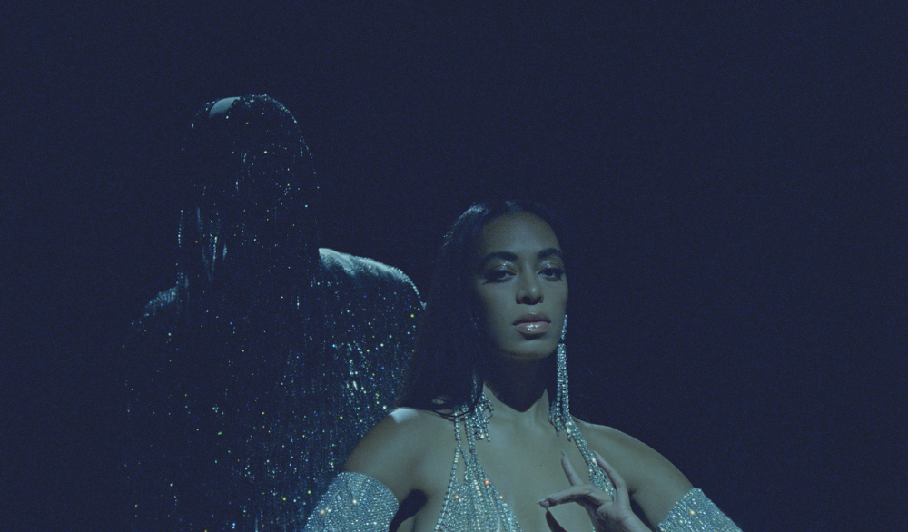 Solange Knowles singer in a still from When I Get Home film